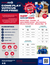 ⚽ FREE Kids Soccer Demo – San Francisco (Ages 1–10) – March 7–8