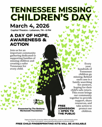 Tennessee Missing Children's Day 2026