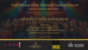 New Orleans Youth Harmony Festival Performance