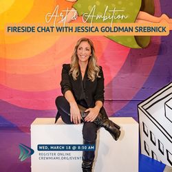 Women’s History Month Event: Jessica Goldman Srebnick Fireside Chat Breakfast – CREW Miami