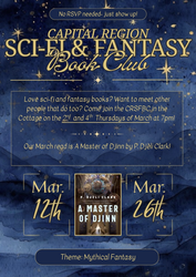 Capital Region Sci-Fi & Fantasy Book Club Meetup
