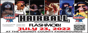 Hairball with opening act FlashMob!