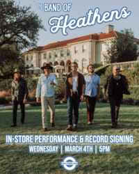 THE BAND OF HEATHENS In-Store Performance & Record Signing