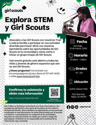 Napa Girl Scouts Slime and STEM