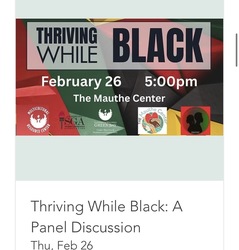 Thriving while black: a panel discussion