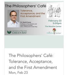 The Philosophers’ Café: Tolerance, Acceptance, and the First Amendment