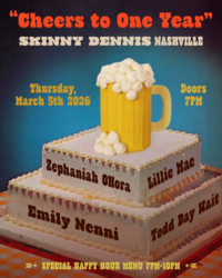 Skinny Dennis Throws “Cheers to One Year” Celebration