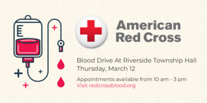 American Red Cross Blood Drive at Riverside Township Hall