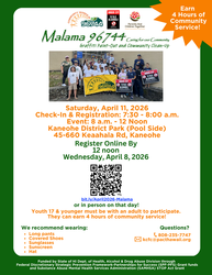 Spring 2026 Malama 96744 Graffiti Paint-Out and Community Clean-Up