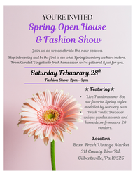 Spring Open House & Fashion Show