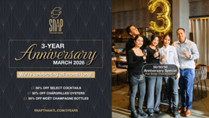 Snap Thai Fish House 3-Year Anniversary