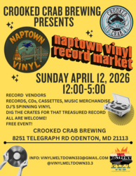 Crooked Crab Brewing presents Naptown Vinyl