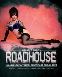 Grandpa Doot's Roadhouse - Benefit for Abigail Rhys