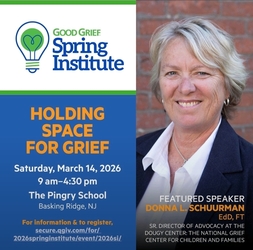Good Grief Spring Institute 2026: Holding Space for Grief