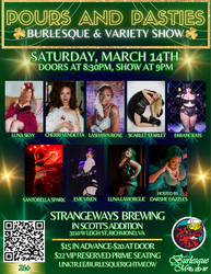 Pours and Pasties Burlesque and Variety Show!