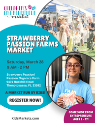 Kids Market at Strawberry Passion Farms Market