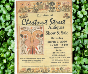 11th Annual Chestnut Street Antiques Show & Sale
