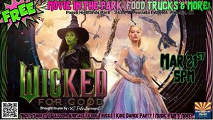 FREE Movie in the Park, Food Trucks & MORE! Sat Mar 21st