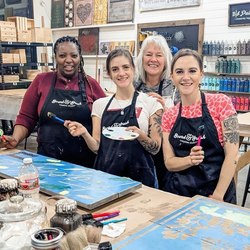 🥂 DIY Sip & Paint Workshop ($75) 🥂 Pre-Registration Required