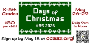 CCA "Days of Christmas" VBS
