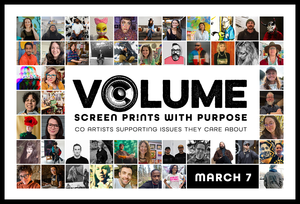 VOLUME: Screen Prints with Purpose