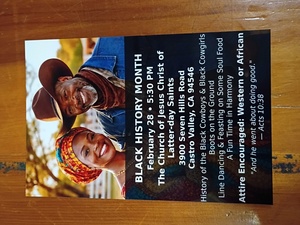 Black History Month Celebration: Black Cowboys & Cowgirls