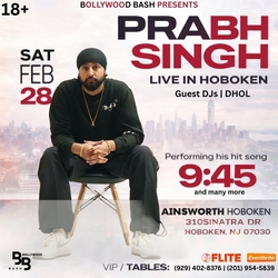 PRABH LIVE IN HOBOKEN