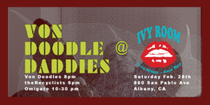 Von Doodle Daddies @Ivy Room