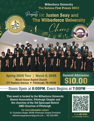 Wilberforce University Chorus Spring Concert Tour