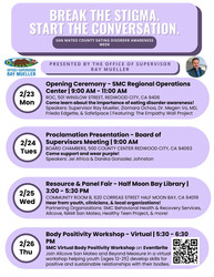 San Mateo County Eating Disorders Awareness Week Resource & Panel Fair