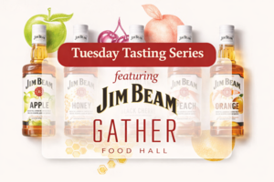 Free Tuesday Tasting at Gather Food Hall's Bulletin Bar