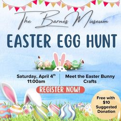 Easter Egg Hunt at The Barnes Museum