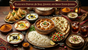 Plates with Purpose: An Iraqi, Lebanese, and Indian Fusion Evening