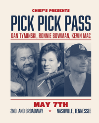 Pick Pick Pass Writer's Round w/ Dan Tyminski, Ronnie Bowman, Kevin Mac
