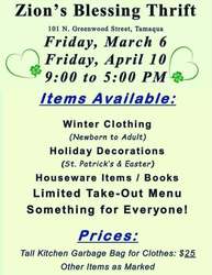 Zion Blessing Thrift