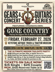 Gears & Guitars Concert Series 2026 Kick-Off event with Gone Country!