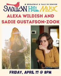 Alexa Wildish and Sadie Gustafson-Zook