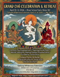 A Doorway Into Vajrayana: Hosted by Dakini’s Whisper — Spring Retreat 2026