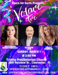 Opera for Earth presents...Volare Tre!