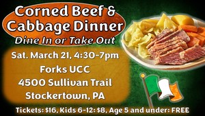 Corned Beef & Cabbage Dinner - Forks UCC