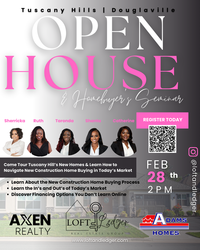 🏡 OPEN HOUSE & HOMEBUYER SEMINAR | Tuscany Hills, Douglasville