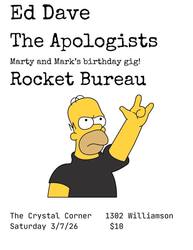 Ed Dave, The Apologists, and Rocket Bureau!