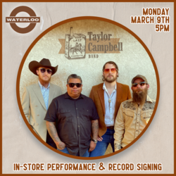 TAYLOR CAMPBELL BAND In-Store Performance & Record Signing