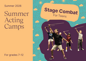 Acting Combat: Stage Combat for Teens