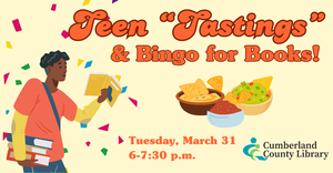 Teen “Tastings” & Bingo for Books!