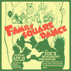 Family Square Dance at Joe's