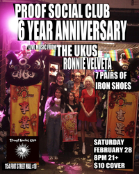 Proof Social Club's 6th Year Anniversary