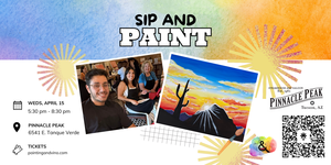 Sunset Sip and Paint at Trail Dust Town