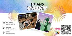 Desert Cactus Paint and Sip at Reforma