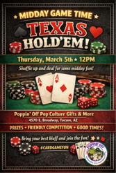 ♠️ MIDDAY GAME TIME IS BACK @ POPPIN' OFF ♠️